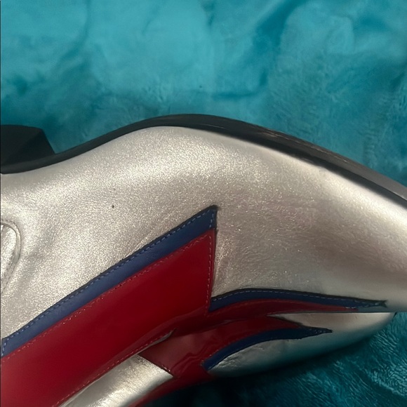 Modern Vice Made in NYC Metallic Boot Size 36 Silver - Picture 9 of 11